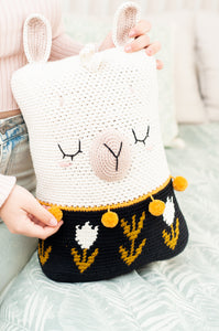 Pack de ovillos para Cojín Al Paquina Negro - Amigurumis e Imaginancias