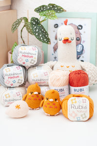 Pack de ovillos para Tita Rita y los polluelos - Amigurumis e Imaginancias