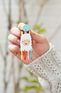 Pendientes Alpaca Portamarcadores