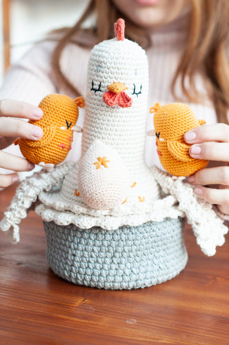 Pack de ovillos para Tita Rita y los polluelos - Amigurumis e Imaginancias