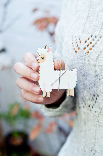 Broche Alpaca Portaagujas imantado